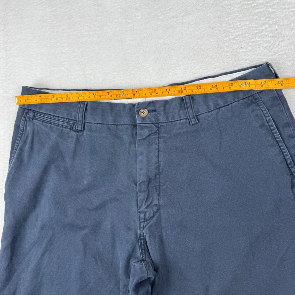 Polo Ralph Lauren Classic Fit Chinos Mens 36x32 Navy Blue Cotton Straight Leg